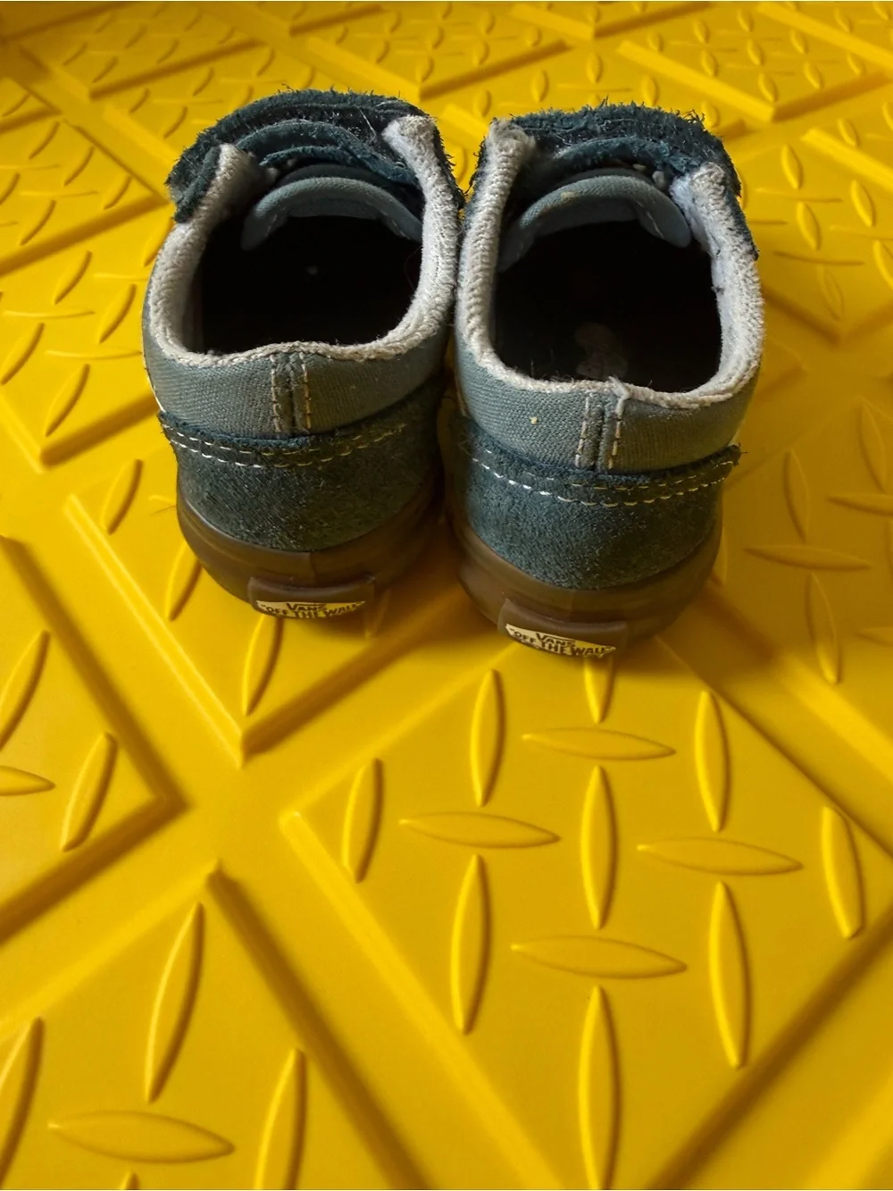 Vans Toddler Navy Velcro Sneakers